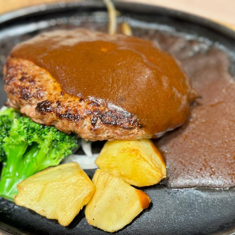 どんハンバーグ(ステーキのどん 加須店)