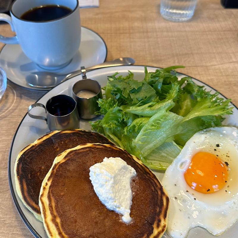 モーニングパンケーキセット(TIGRE BLANC)