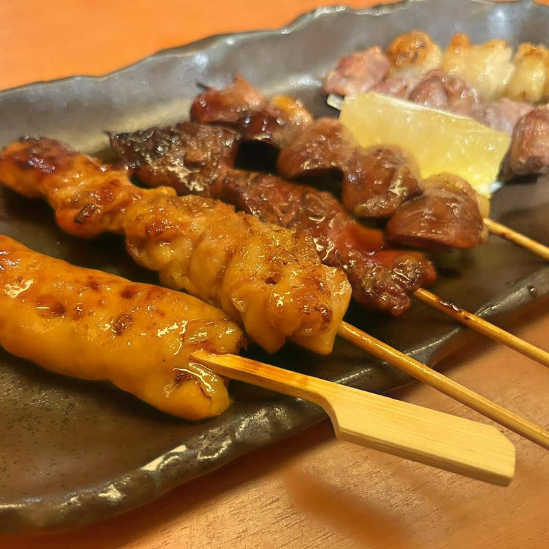 焼き鳥盛り合わせ(遊食家あんばい)