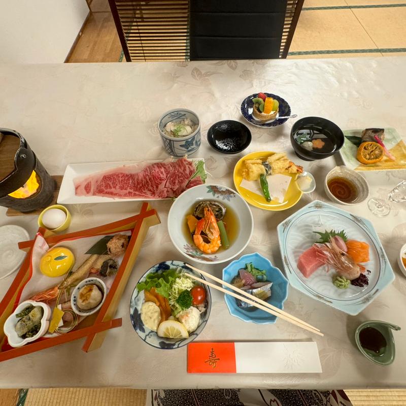 夕食(ホテルいずみ )