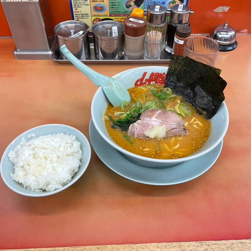 特製味噌ラーメン　半ライス(ラーメン山岡家 佐野店 )