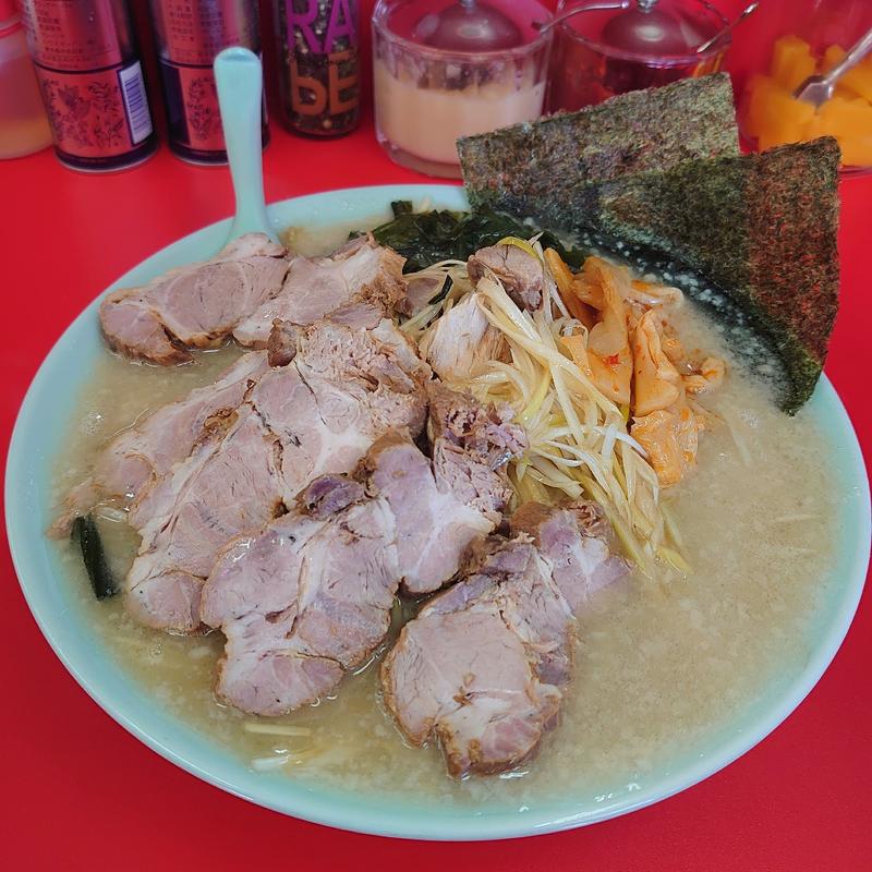 ネギチャーシューメン＋ネギ(ラーメンショップ 結城東店 )