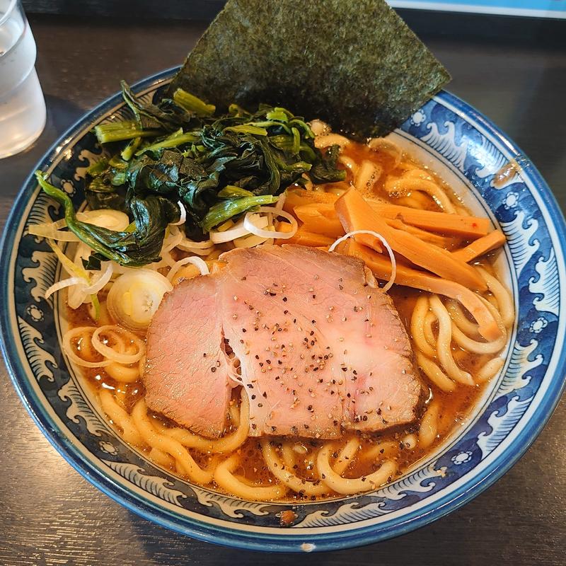 ラーメン＋ほうれん草(兎に角 南守谷店 )
