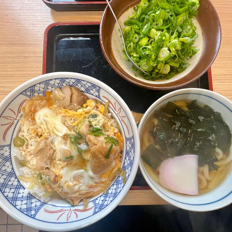 親子丼セット(どんどん 宇部際波店 )