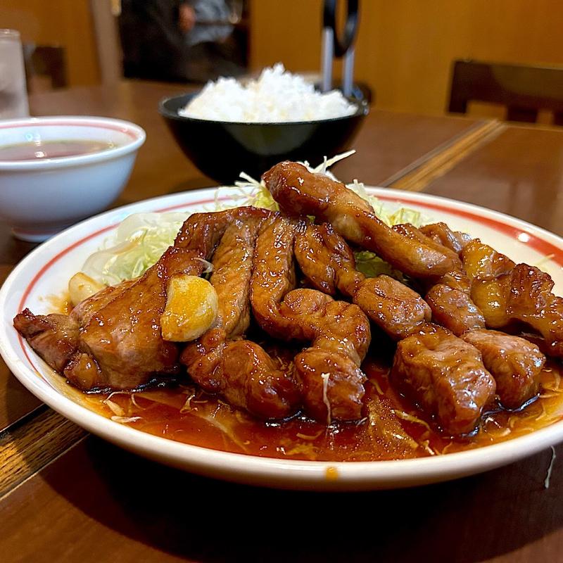 とんてき定食(一楽)