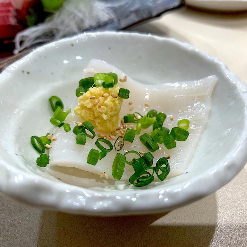 真イカソーメン(劇場居酒屋 海のダイア 名古屋駅)