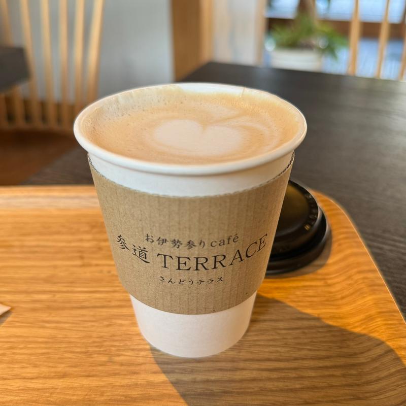 カフェラテ(参道テラス)