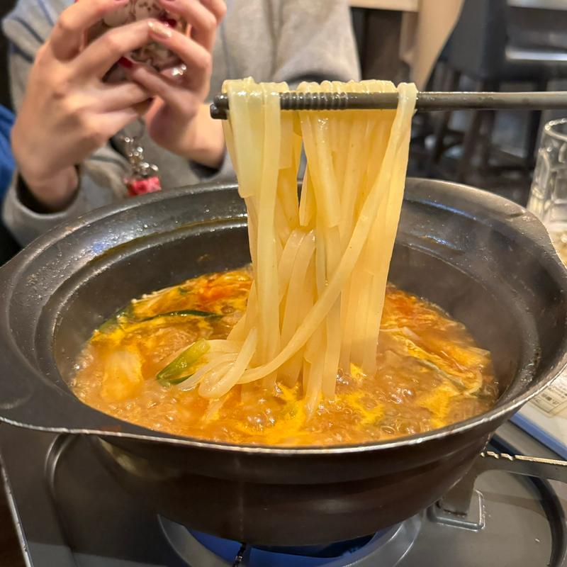 シメのうどん(ルッカ)