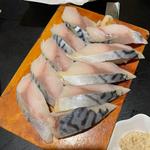 シメサバの握り
