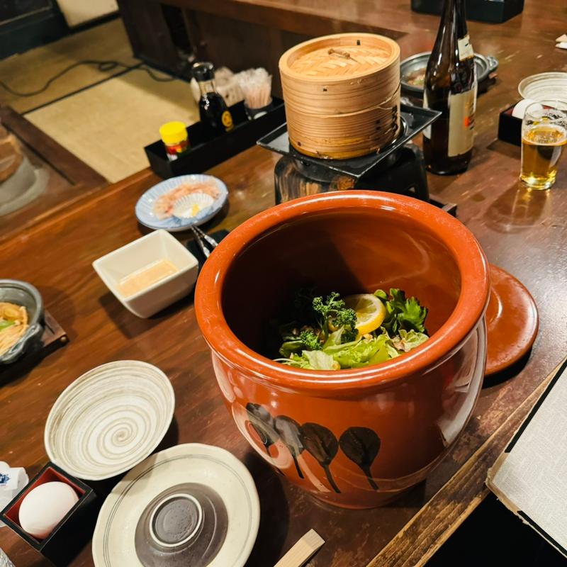 壺サラダ(信州長屋酒場 長野駅善光寺口店 （しんしゅうながやさかば）)