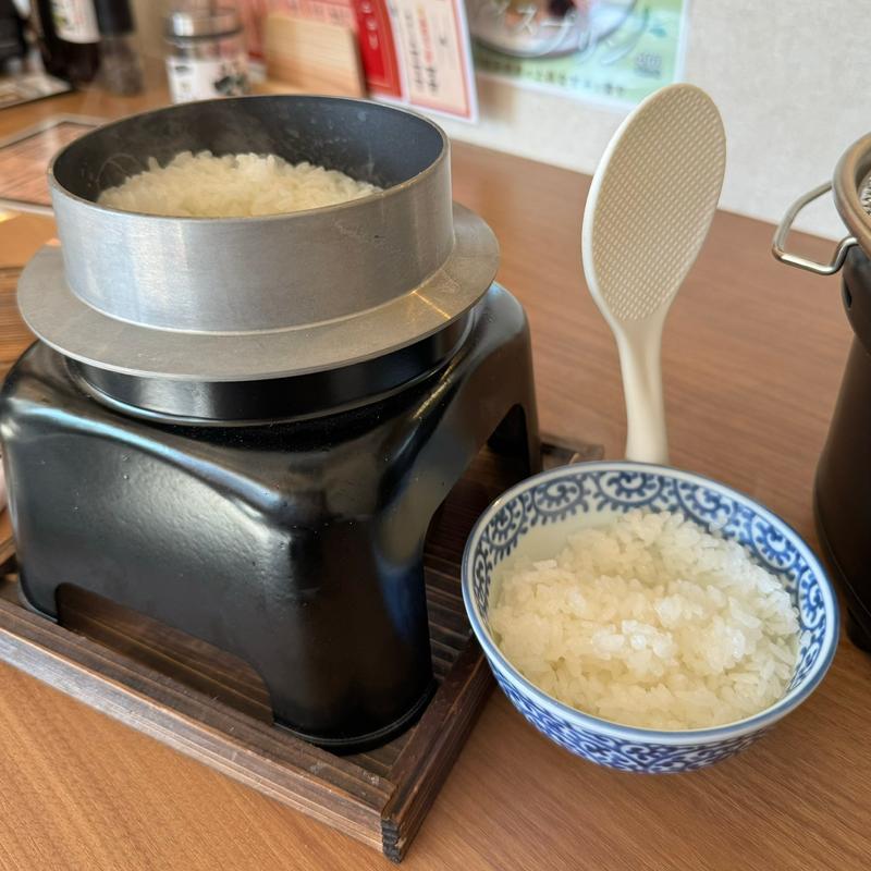 釜炊きご飯(肉のよいち太田川駅前店)