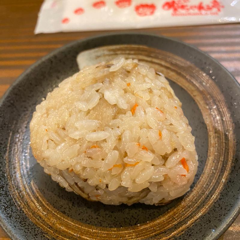 かしわおにぎり(博多めんちゃんこ亭 天神店)