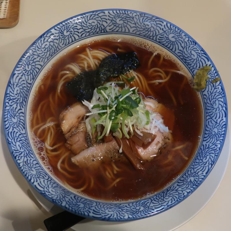 追い煮干し中華(麺や一晃亭)