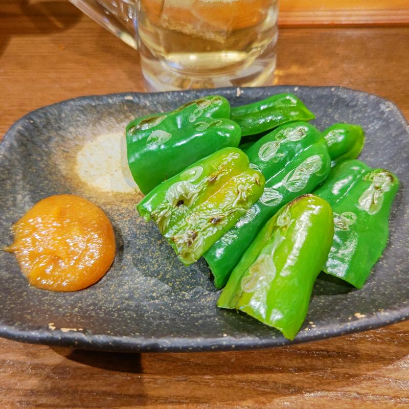 味噌ピーマン(もつしげ 上大岡店)