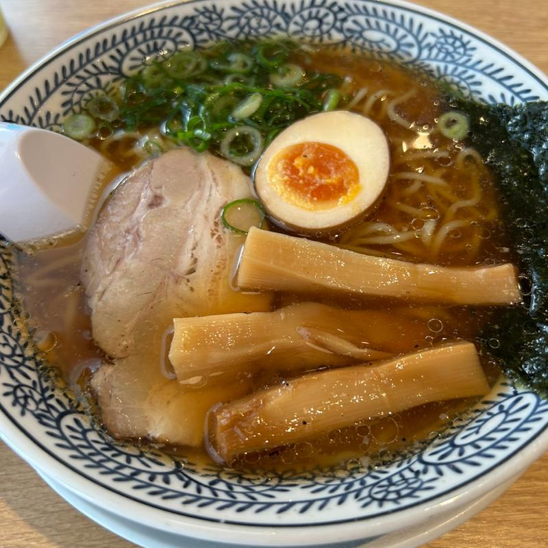 熟成醤油ラーメン(丸源ラーメン 茨木店)