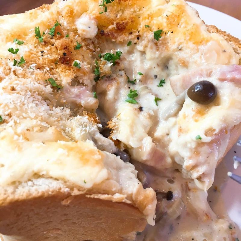 きのこグラタントースト(Le＊Lien)