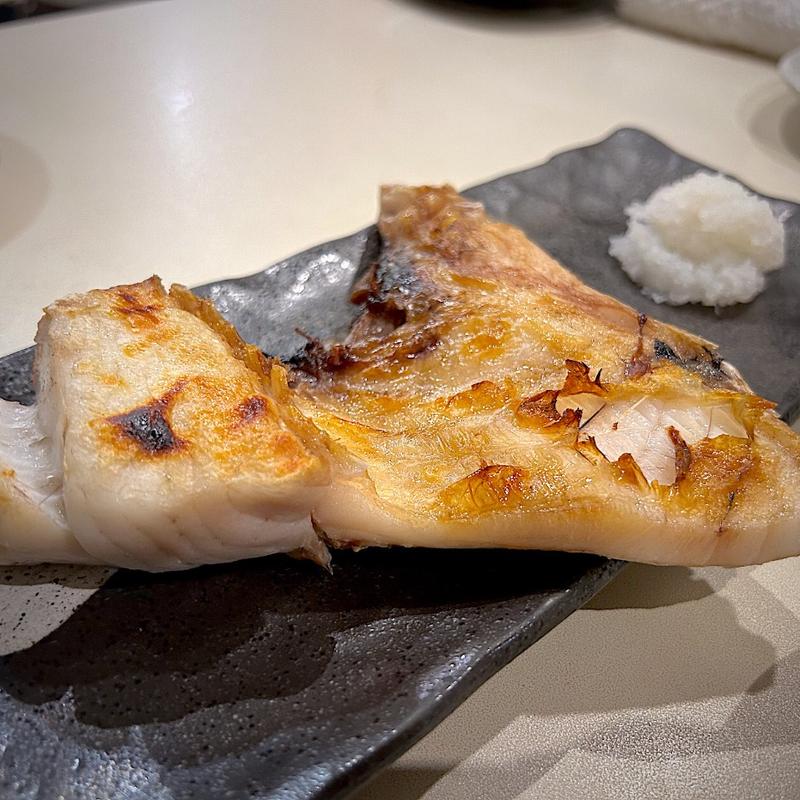 スズキカマ塩焼き(劇場居酒屋 海のダイア 名古屋駅)