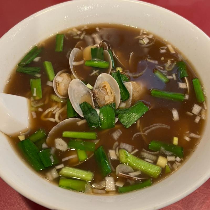 あさりラーメン(梅蘭 市場通り店)