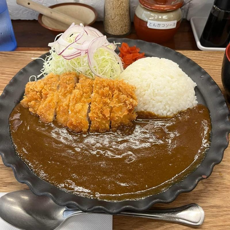 カツカレー(とんかつ家族)