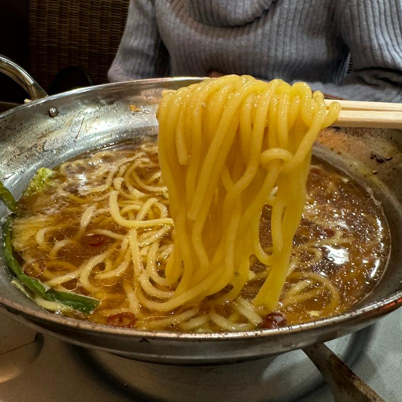 シメのちゃんぽん(もつ鍋 だいちゃん)