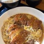 チキンカツとじ定食