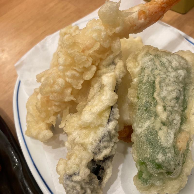 天ぷら盛り合わせ(うどんウエスト 薬院店)