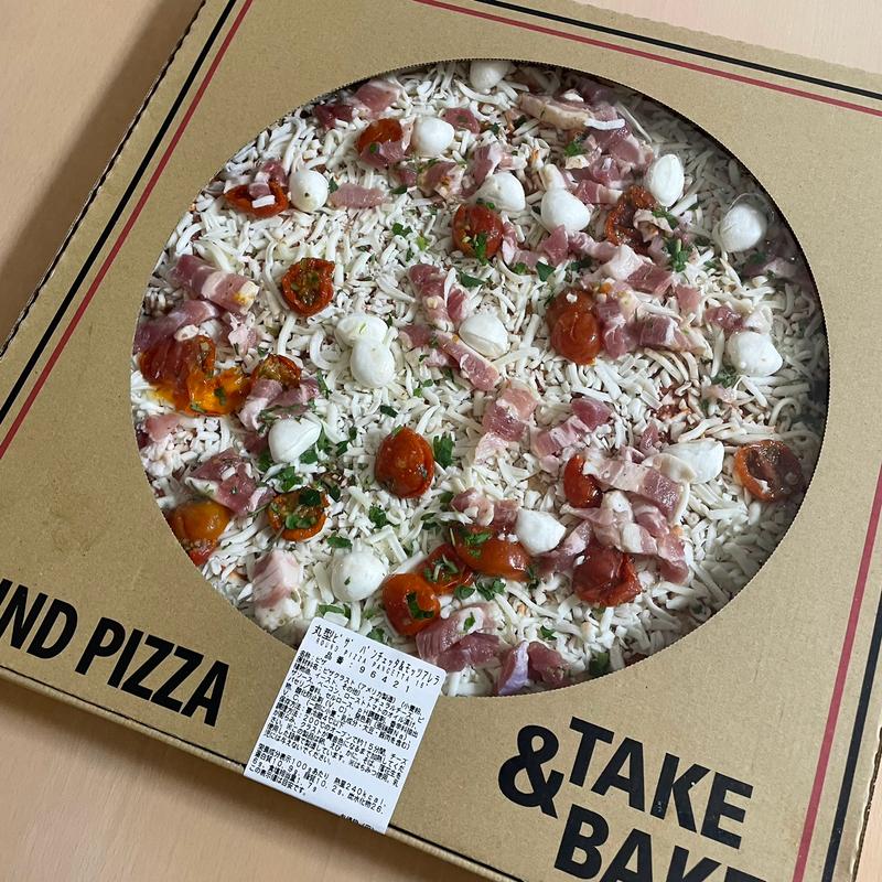 丸型ピザ　パンチェッタ＆モッツァレラ(コストコ 広島倉庫店 )