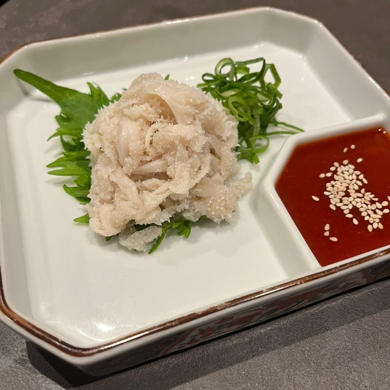 センマイ刺し(肉処 おいにく)