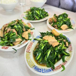 ニラ肉炒め(二軒目飯店 )