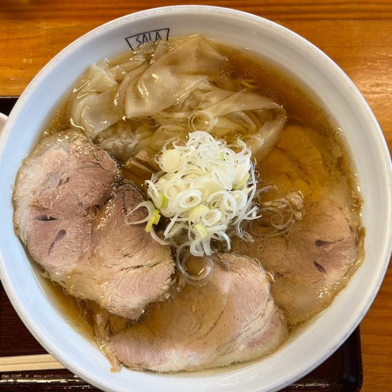チャーシューワンタンメン(麺工房さらしな)