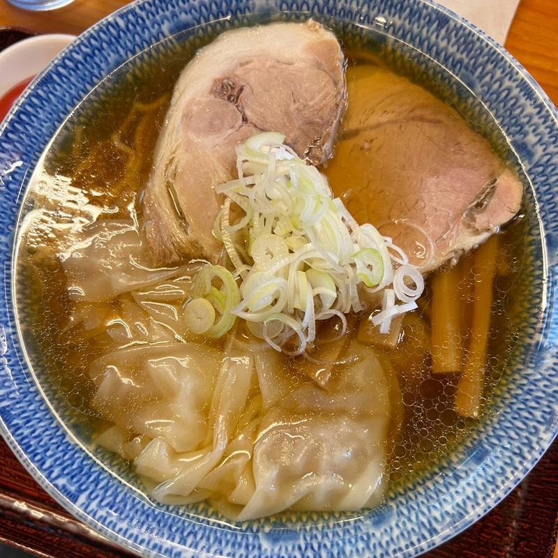 ワンタンメン(麺工房さらしな)