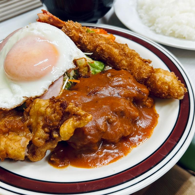 七福ランチ　上(実用洋食七福(しちふく))