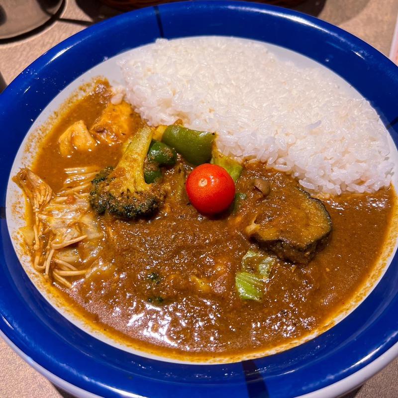野菜チキンカレー 10倍(カリーライス専門店エチオピア 本店)