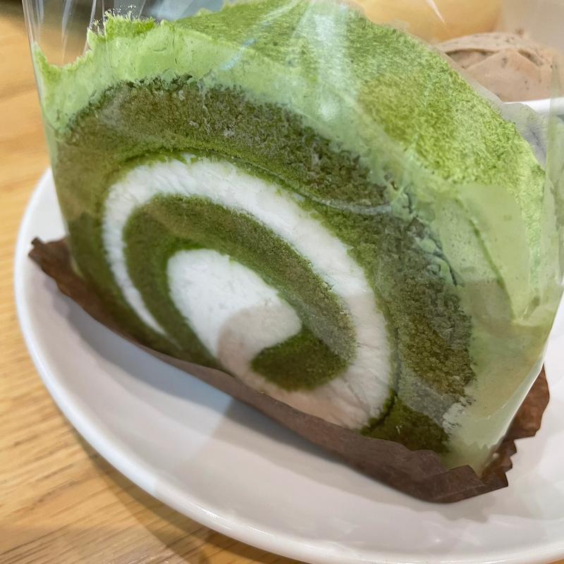 米粉の抹茶ロールケーキ(スターバックス・コーヒー ゆめタウン広島店 （STARBUCKS COFFEE）)
