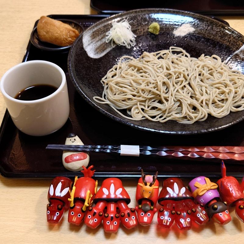 年末メニュー冷蕎麦(蕎麦処とみた)