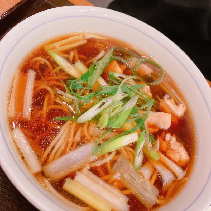 鶏南蛮そば(吉祥庵 新宿サブナード店)