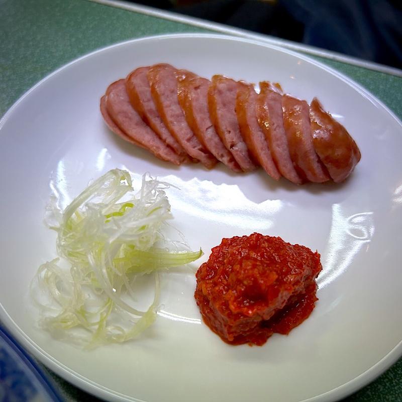 中国ソーセージ(餃子ニュー柳橋)