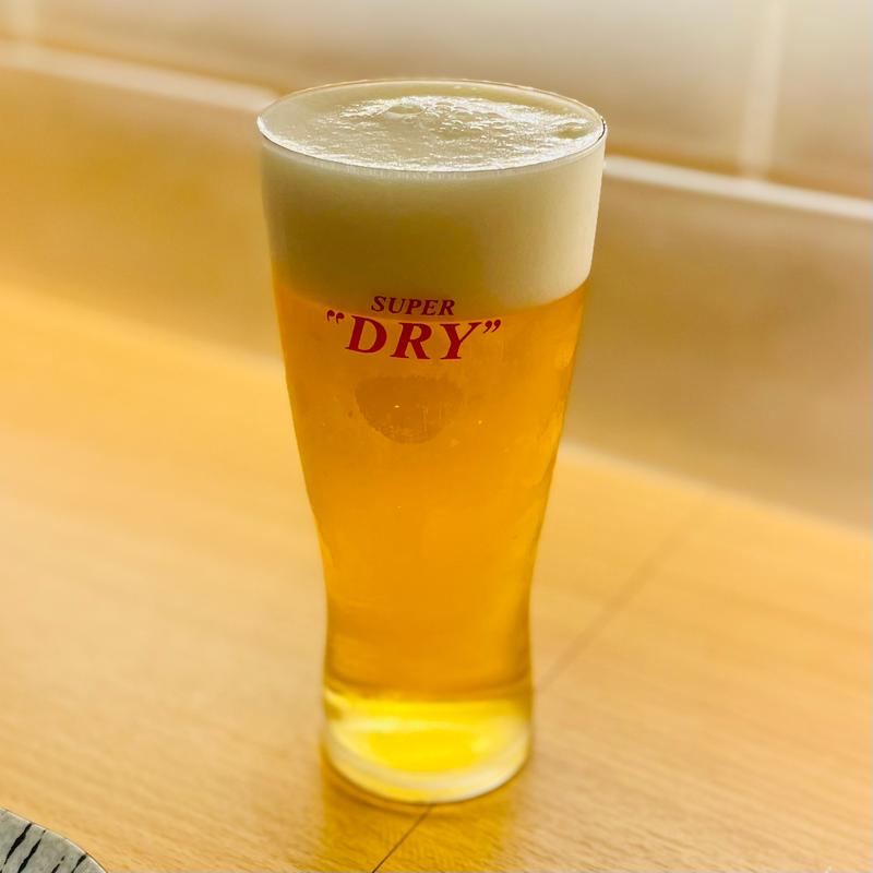 アサヒスーパードライ(おでん 一品料理の門松)