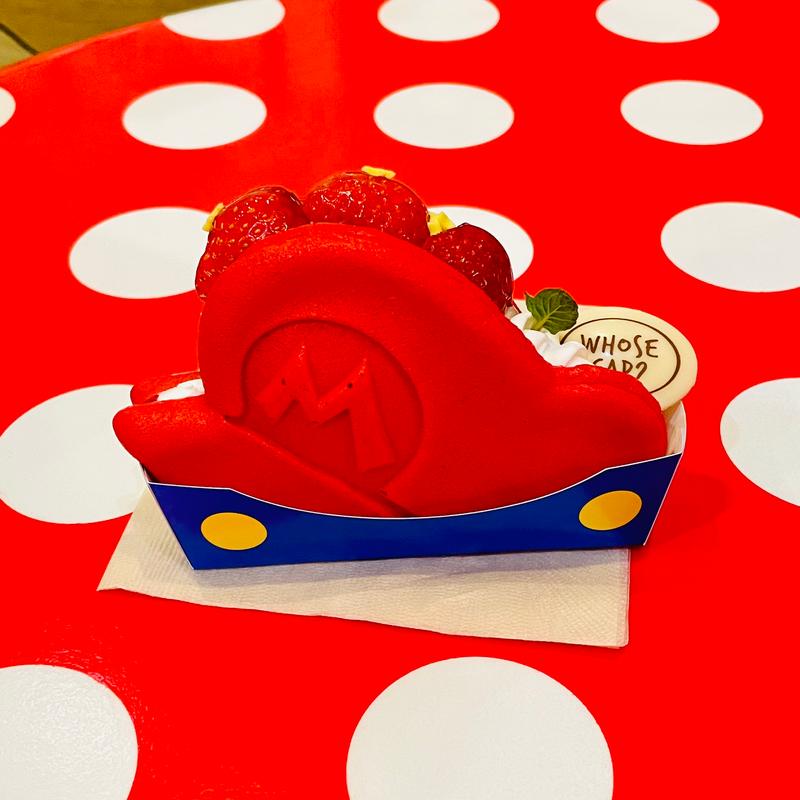 パンケーキサンド　マリオの帽子(マリオ・カフェ＆ストア)