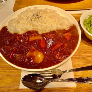 昭和カレー大盛り(未来食屋 BeefRice&Curry 無くなり次第終了)