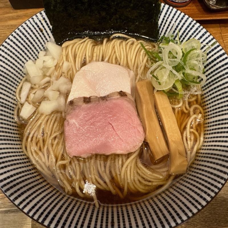 煮干しラーメン大盛り(自家製麺 純)