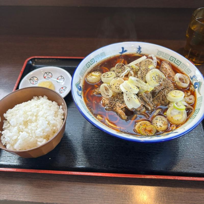 中華そば大➕小ライス(中華そば 大喜 大島店)