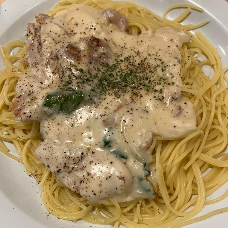 チキンのクリームソース(チロリン村 南2条店)