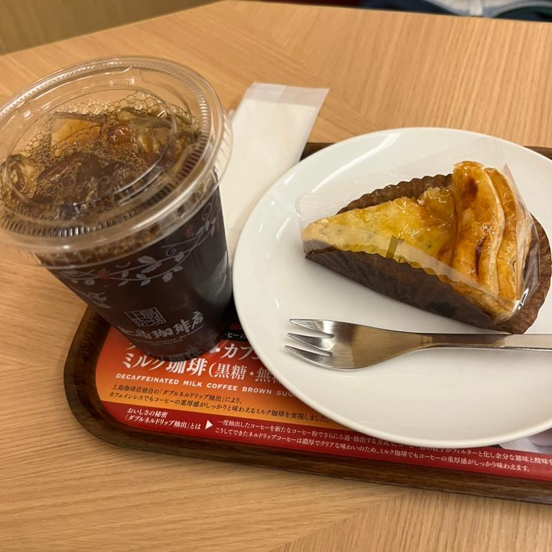 アイスコーヒー　アップルパイ(上島珈琲店 日光東照宮店 )