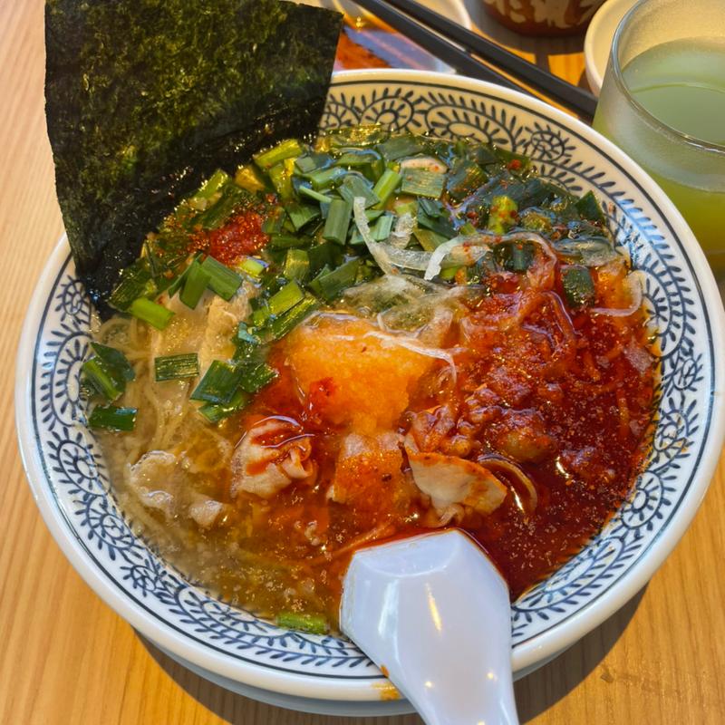 辛肉そば(丸源ラーメン 青梅店)