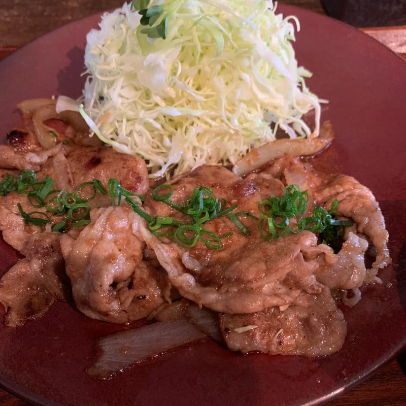 しょうが焼き定食(エニシ)