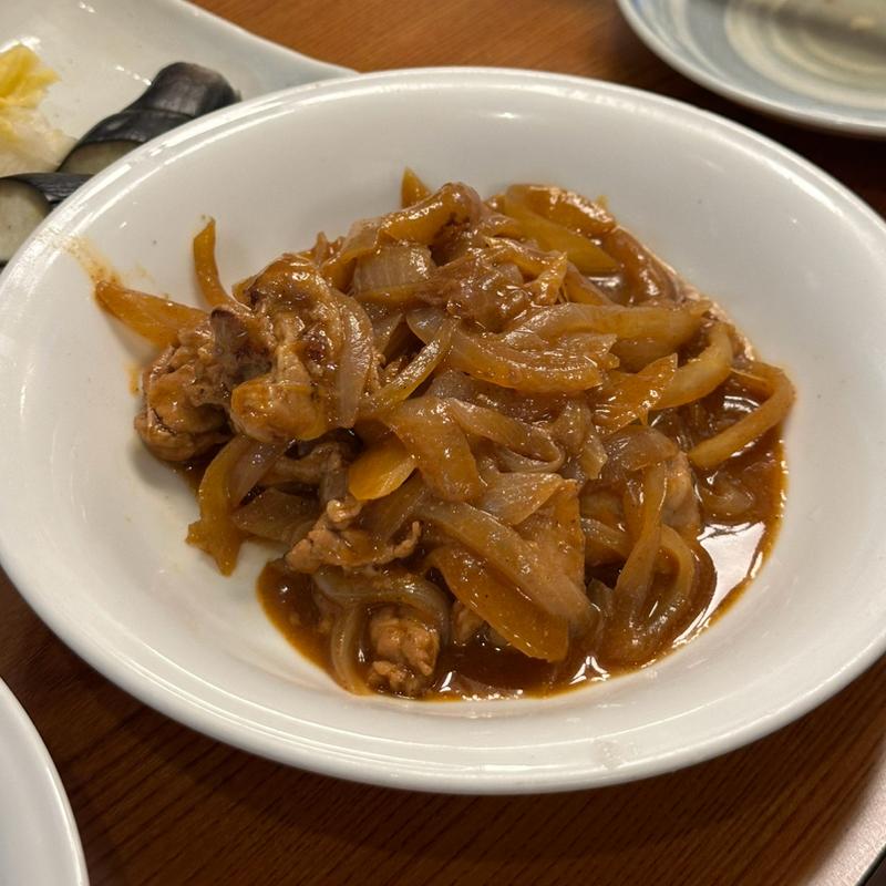 いり豚(浅草 水口食堂)