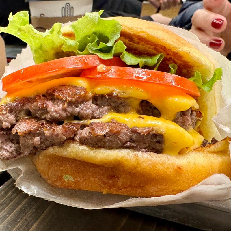 シャックバーガー（ダブル）(シェイクシャック御殿場プレミアム・アウトレット店)