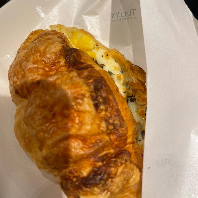 チーズブレッド ツナモッツァレラ(花のれん タリーズコーヒー なんばグランド花月店)