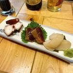 お刺身3点盛(大衆酒場 チャン栓チャン)
